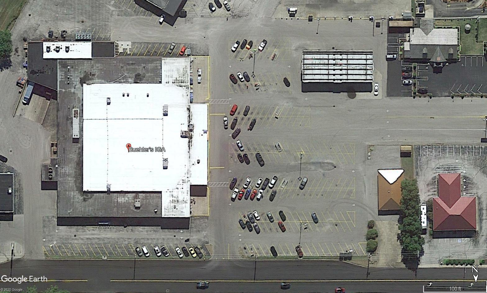 Parking Lot, image from Google Earth