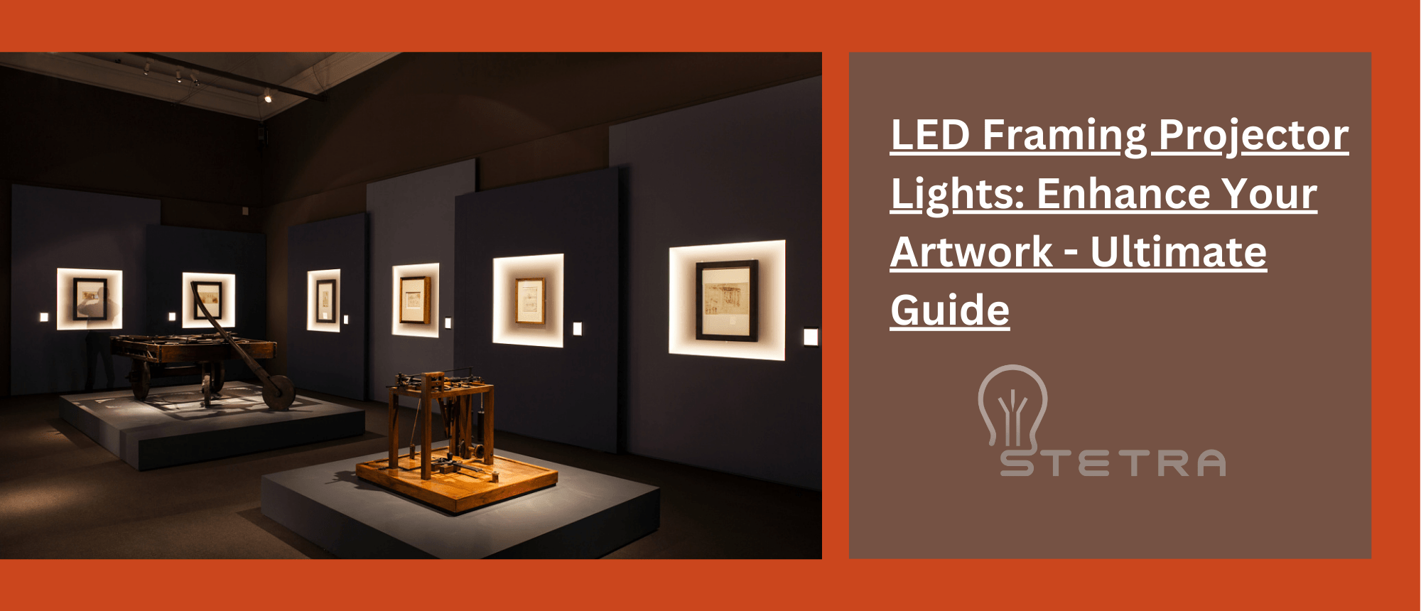 LED Framing Projector Lights for Artwork: Design & Placement Guide ...
