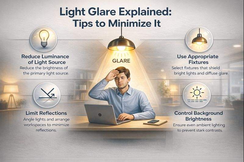 light glare explained tips to minimize it