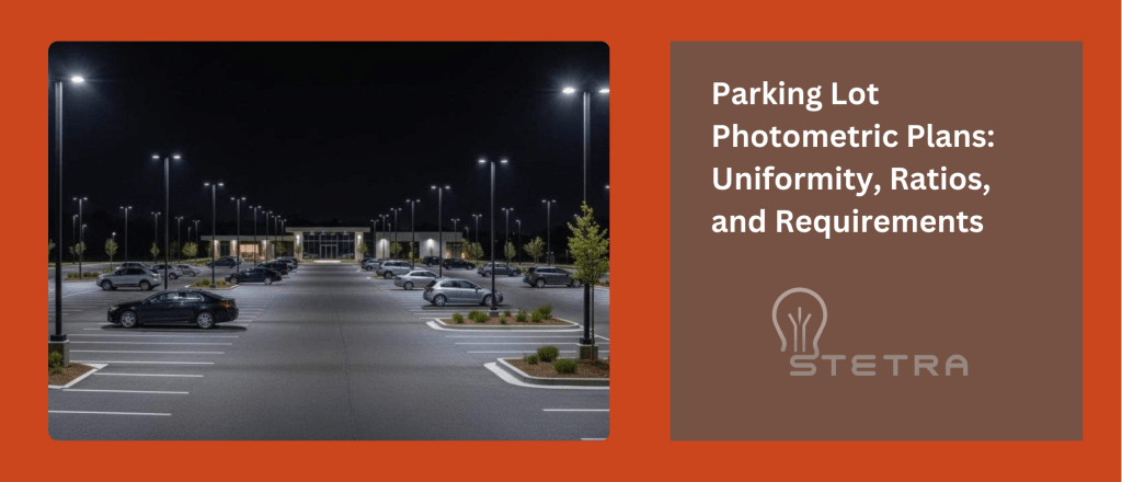parking lot lighting standards uniformity ratio requirements