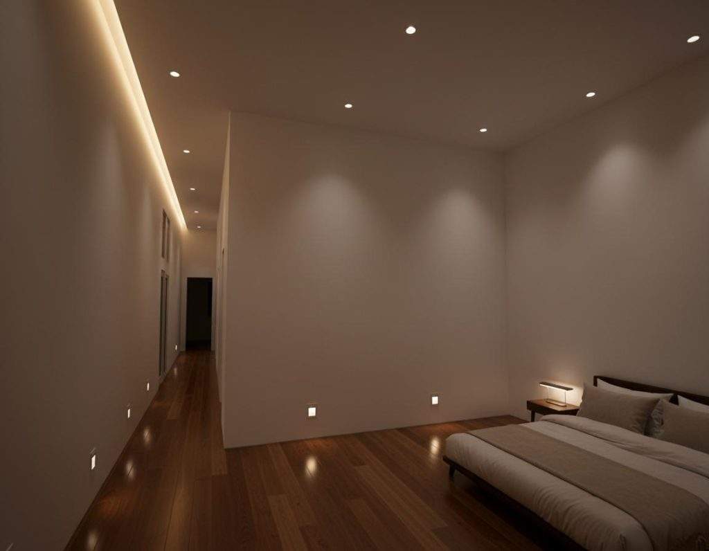 architectural bedroom lighting stetra