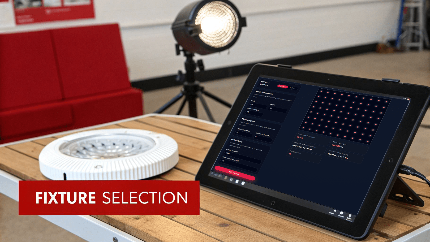 recessed lighting layout calculator fixture selection