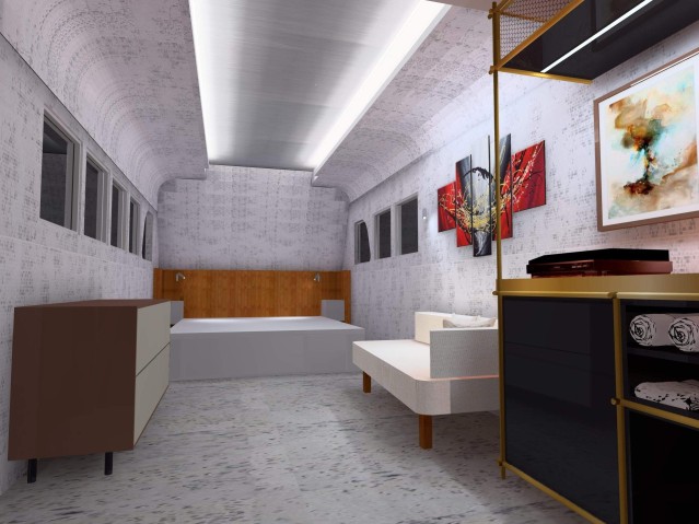Portable Home - Hotel Dialux project - Stetra Lighting