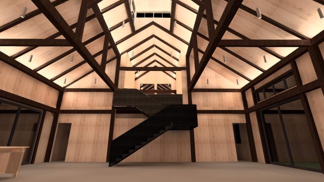 Wooden House Project - Stetra Lighting