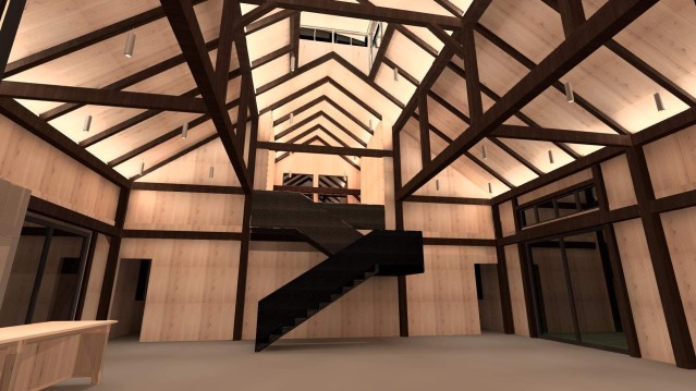 Wooden House Project - Stetra Lighting